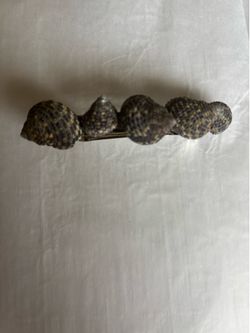 Seashell hair clip handmade