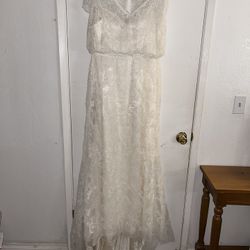 Melissa Sweet Wedding Dress MS251193 Color IVORY Women’s Design Luxury Sz 12
