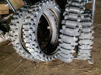 Dirtbike Tires....I Have 2 More Big Ones Besides One In Pic