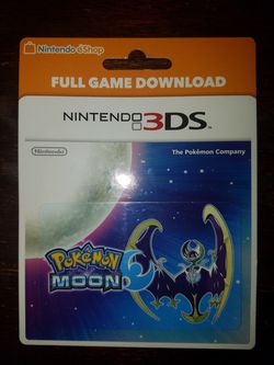 Pokemon Moon Nintendo 3DS NEW!