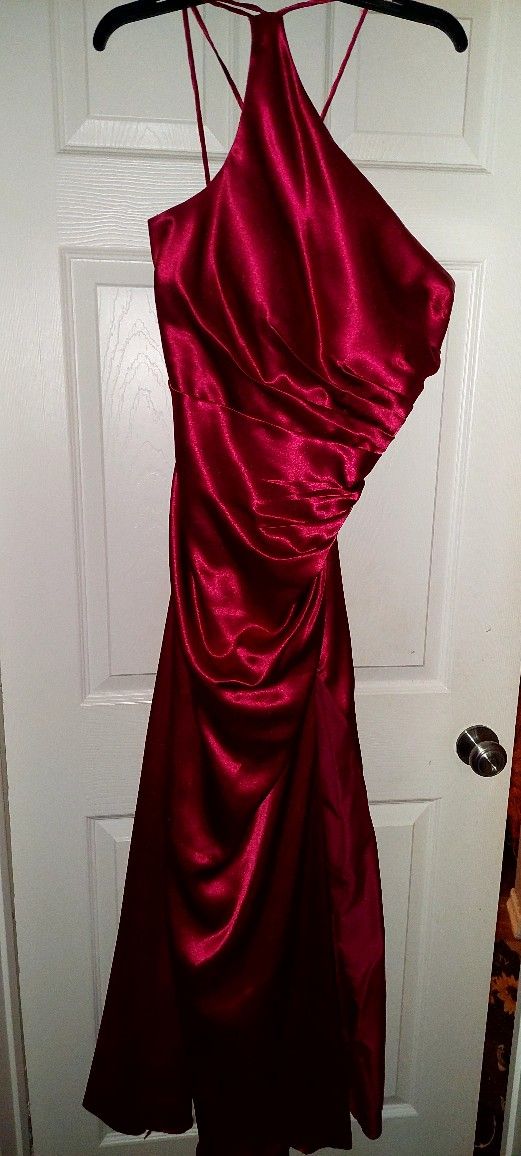 red ruffle dress long Anais Tiered Ruffle Maxi Dress