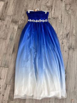 Ombré prom dress
