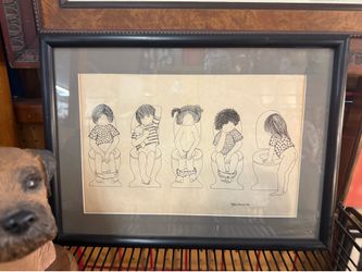 "Toilets" by artist Julie Corsover