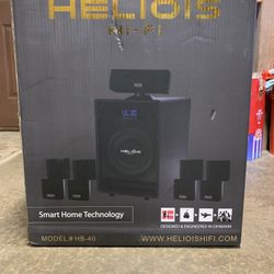 HELIOIS HIFI ​HB-40 ​SPEAKER SYSTEM  & Phase Tech Sound Bar