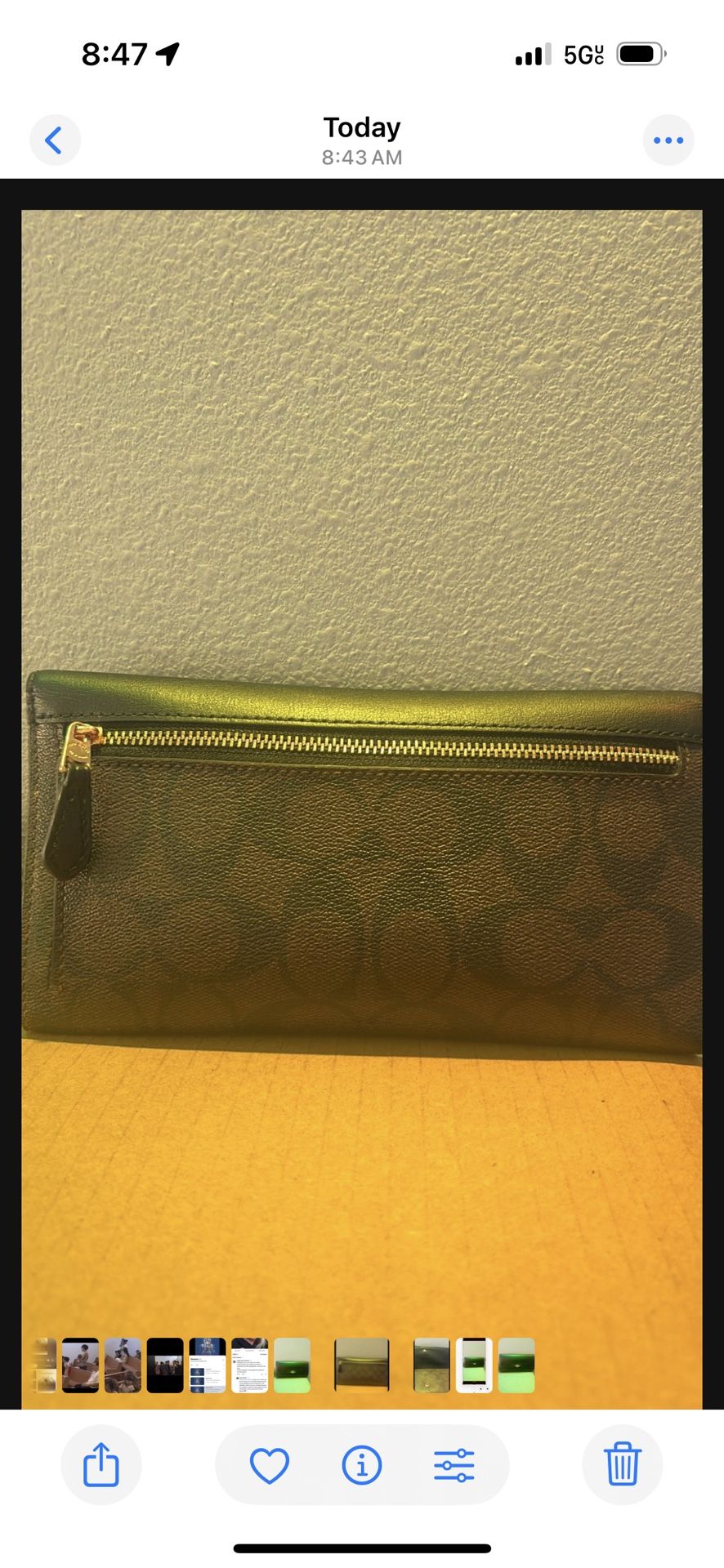 Coach wallet