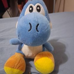 Blue Yoshi Plush Sanji