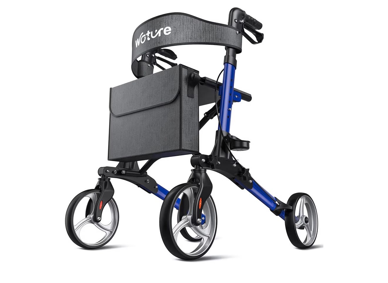 Foldable Rollator Walker with Seat For Seniors - New
