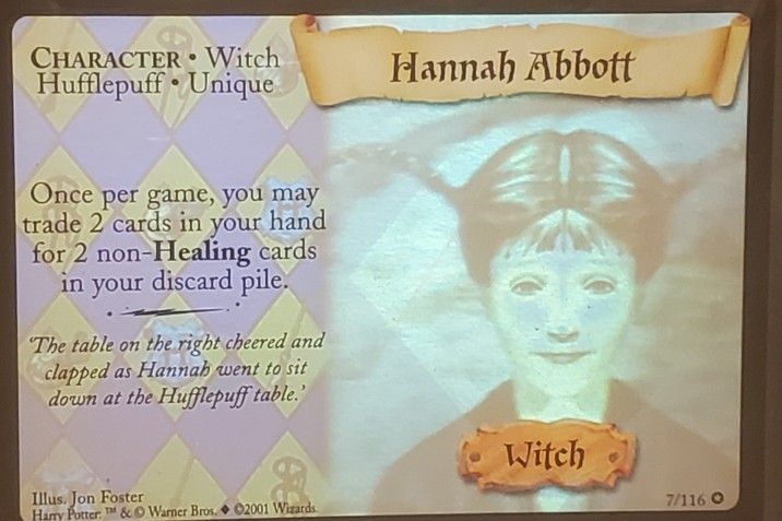 Harry Potter TCG Foil Hannah Abbott