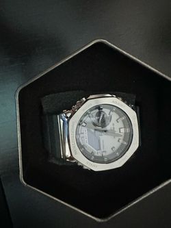 Brand New Casio G-Shock GM2100-1A G-Steel “CasiOak” Watch – Black & Silver