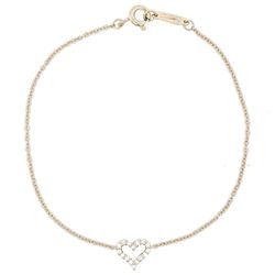 Tiffany & Co. Rose gold diamond Heart Bracelet paid $1650