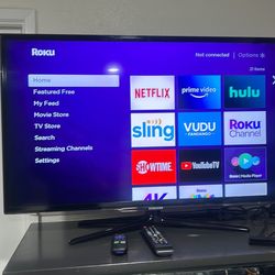 40in Samsung Roku TV 4K smart