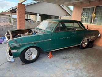 1962 Chevy Nova II project with a lot of hard-to-find parts included. Great foundation for a restoration, Pro Touring build, gasser, or classic street