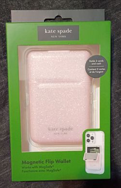 Kate Spade magnetic flip wallet