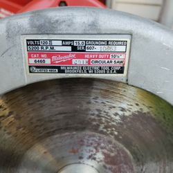 Milwaukee 10-1/4 Circular Saw