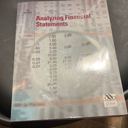 Analyzing Financial Statements 7th Edition