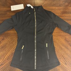 Lululemon Define Jacket Set - Black/Gold