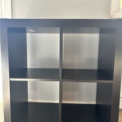 Bookshelf Bookcase Cube Shelf with 4 Compartments