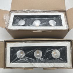 LOT OF 2* WAC Lighting Three Light Module
