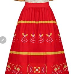 Disfraz De Dolores Encanto 3 XL  Custome Dolores Encanto 3 XL
