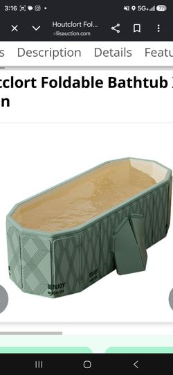 Folding tub