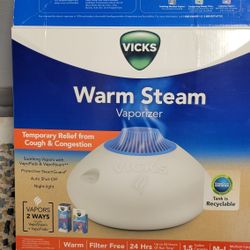 Warm Steam Vaporizer 