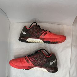 Reebok Crossfit Nano 5 CR5FT Women's Size 7 Athletic Training Shoes Red Black