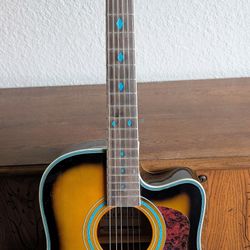 Randy Jackson Acoustic/ Electric Guitar 