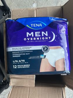 TENA Men Overnight Protective Underwear L/XL