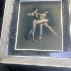 Vintage Ballerina By D'Amario Print Wall Art