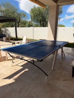 Ping pong table