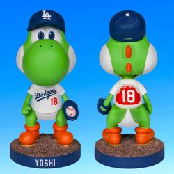 Yoshi Dodger Bobble head 