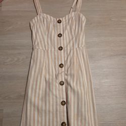 Abercrombie And Fitch Pin Striped Dress XS