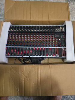 Mixing console