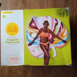 Tropical Palm Leaf Pool Floatie 