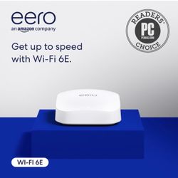 New Sealed Amazon eero Pro 6E mesh wifi router 200 (Retail $250)