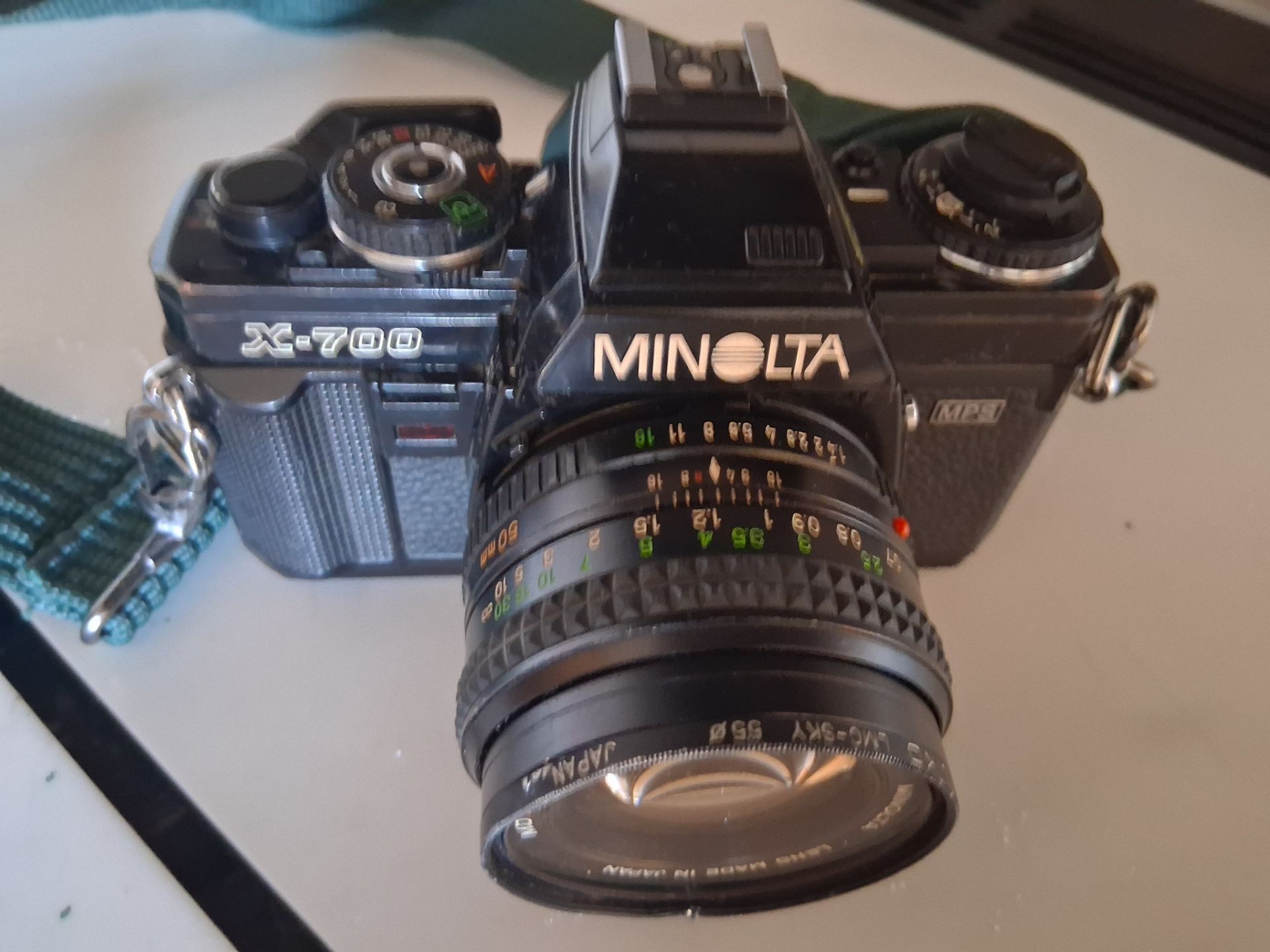 X-700 Minolta camera.