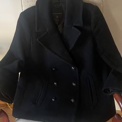 Banana Republic swing - flare style peacoat