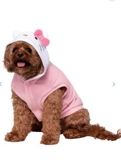 Hello Kitty Dog Hoodie Costume medium