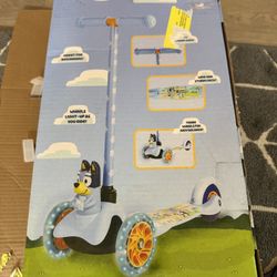New Bluey 3 Wheel Scooter 