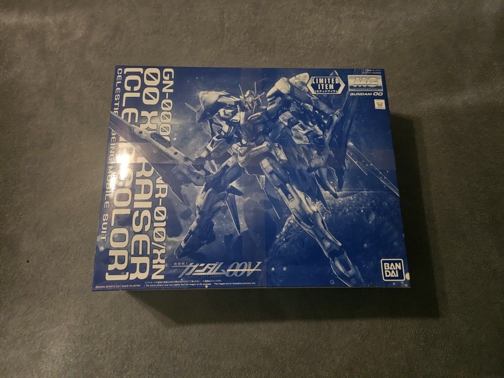 Gundam 00 Raiser XN clear color MG