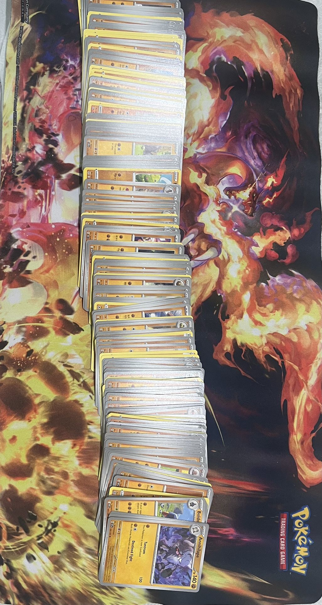 Pokemon Random Fighting Non Holo Cards Alphabetical