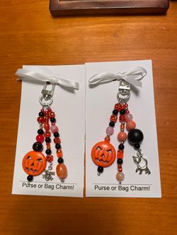 Handmade purse or bag charm