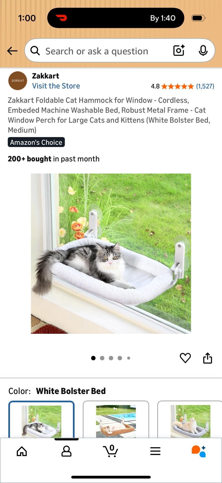 Cat Hammock (never opened)