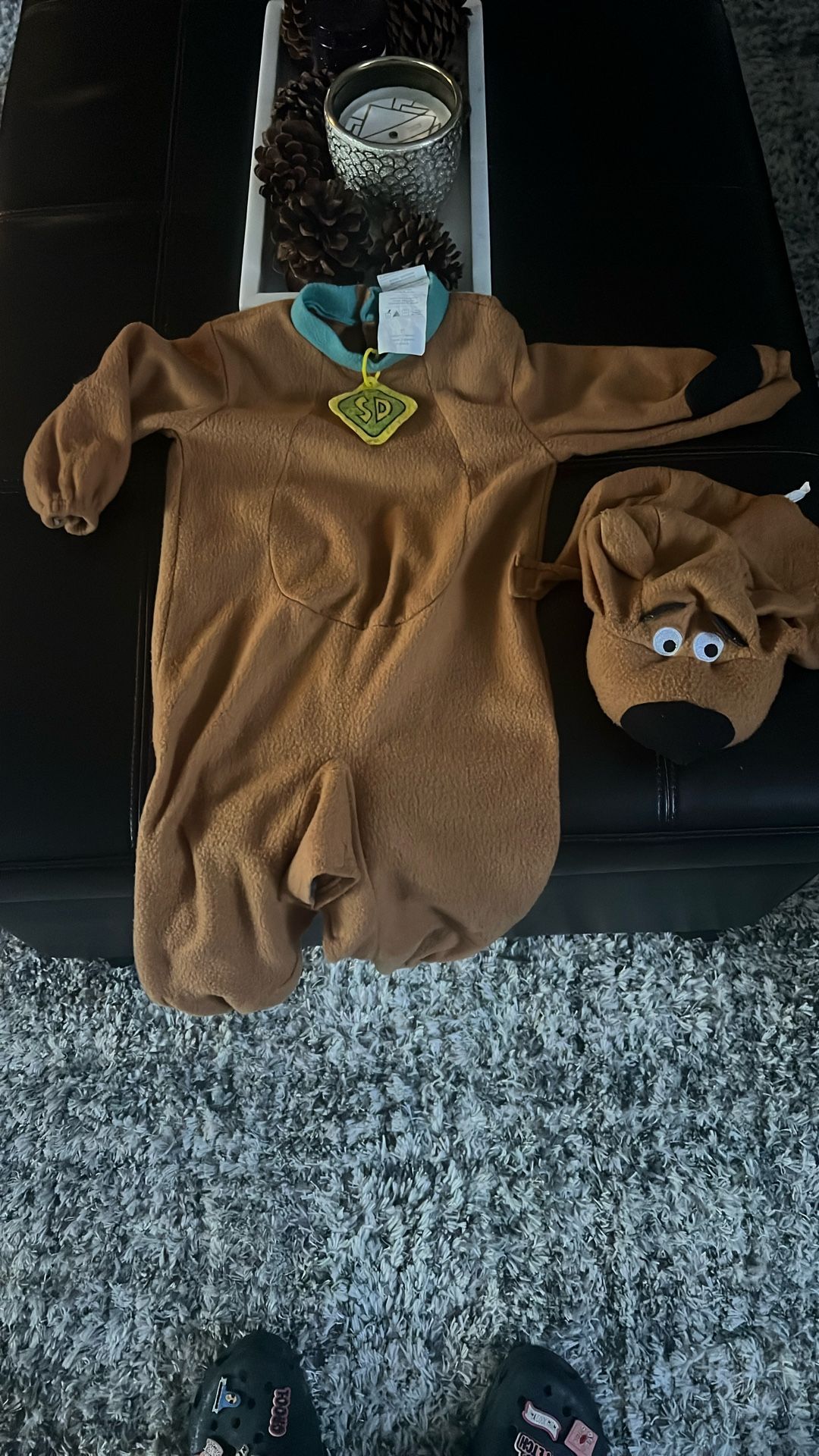Scooby Doo Costume 2t Unisex 