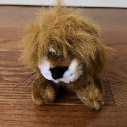 4.5 Inch Plush Brown Lion By Scholastic Inc.