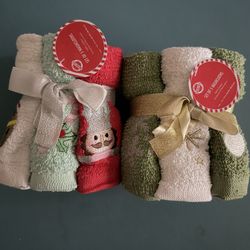 Christmas Wash Cloths 