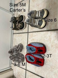 Lot of 4 Kids Shoes Various Sizes