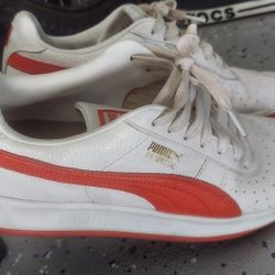 Puma Leather Sneaker Shoes