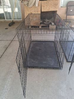Large dog cage