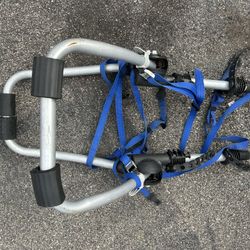 Bike Rack Holds Three Bikes
